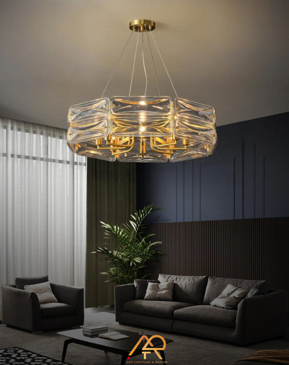 Đèn Chùm Lục Giác Aurora Luxe ART-7059