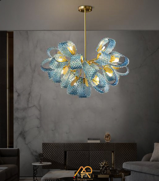 Đèn Chùm Nghệ Thuật Cánh Hoa AURORA Bloom ART-7061
