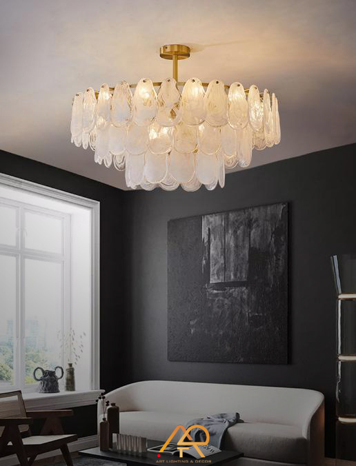 Đèn chùm trang trí sang trọng Celestia Opal ART-7062