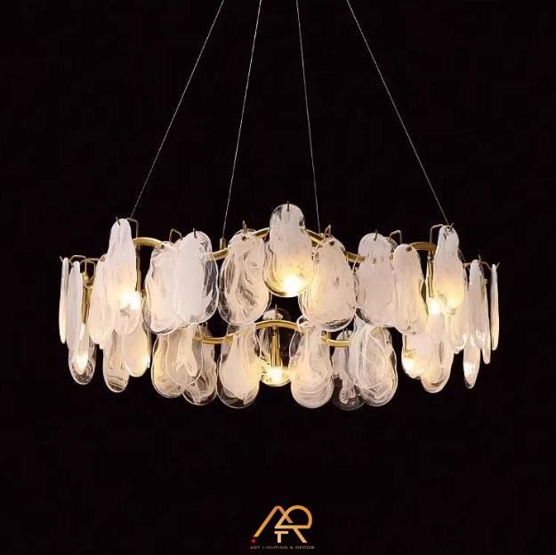 Đèn Chùm Nghệ Thuật Elegance Gold ART-7063 