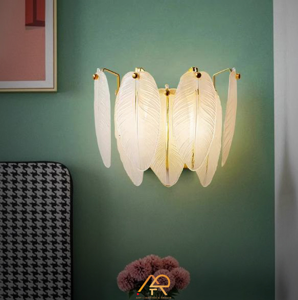  Đèn Tường Lá Ngọc Nghệ Thuật ART-8038