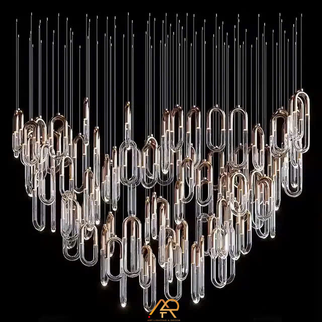 Đèn Chùm Thông Tầng Infinity Loop ART-5036