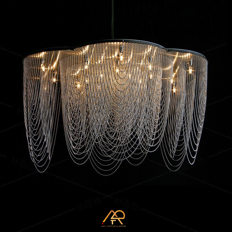 Đèn chùm cánh sen cao cấp ART=7021