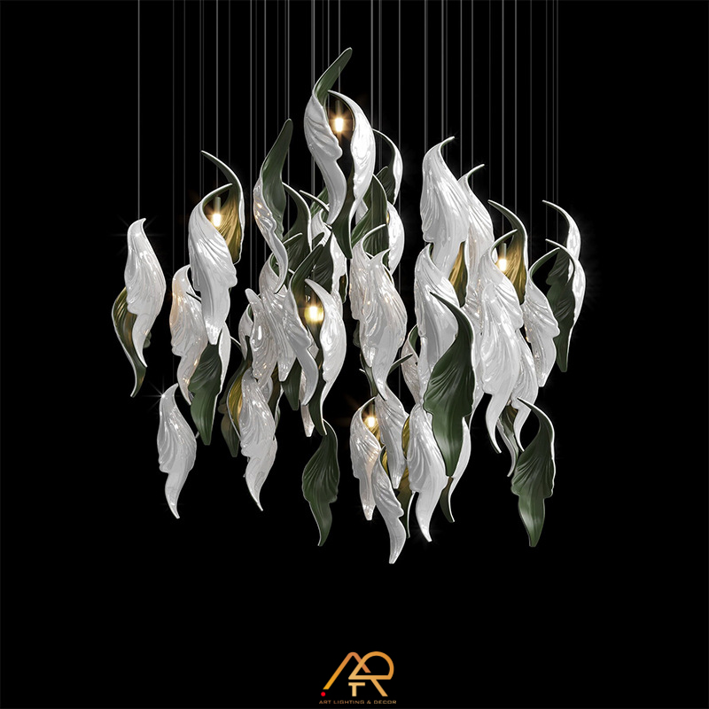 Đèn Chùm Thông Tầng Emerald Leaf ART-5023