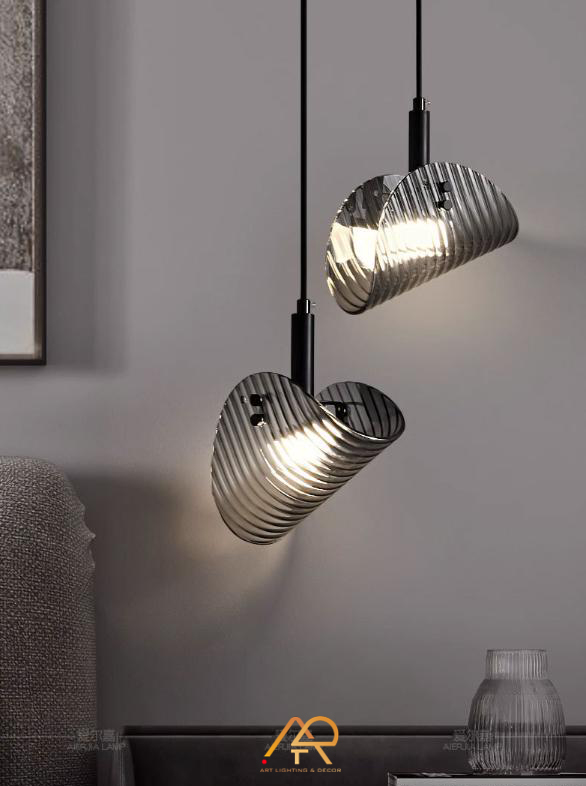 Đèn Thả Trang Trí Hiện Đại LUX Glass Wave Pendant ART-4080