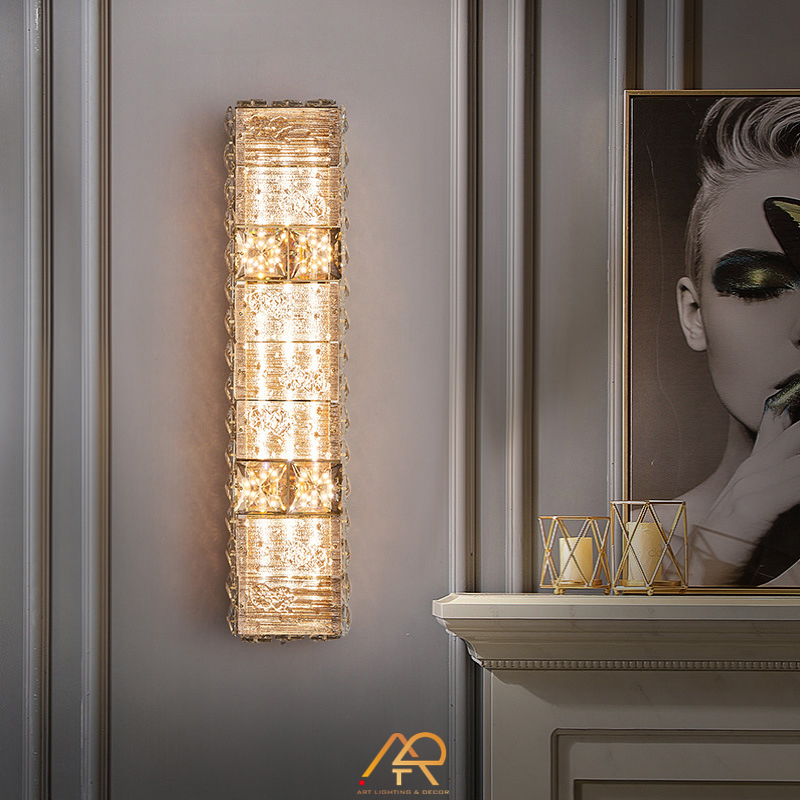 Đèn Tường Pha Lê Dáng Trụ ARTEMIS ART-8018