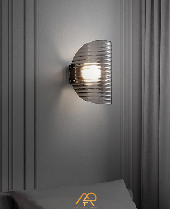 Đèn Tường Trang Trí LUX Glass Wave Wall Lamp ART-8060