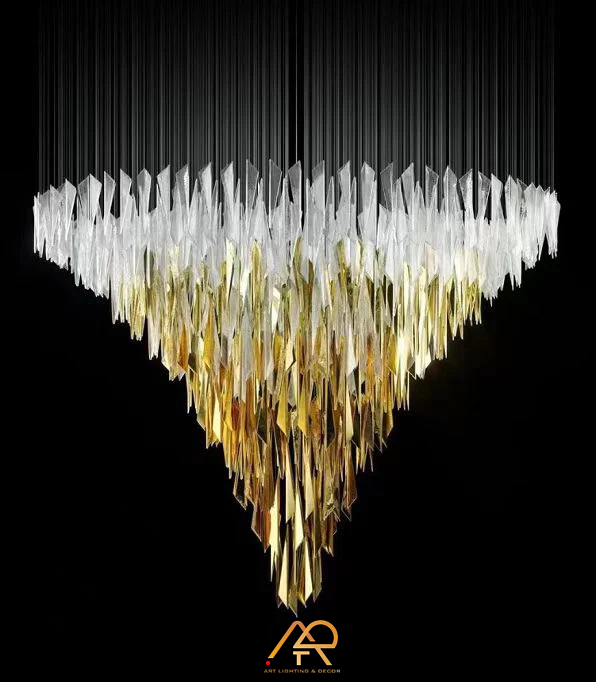 Đèn chùm thông tầng pha lê cao cấp ART-5017