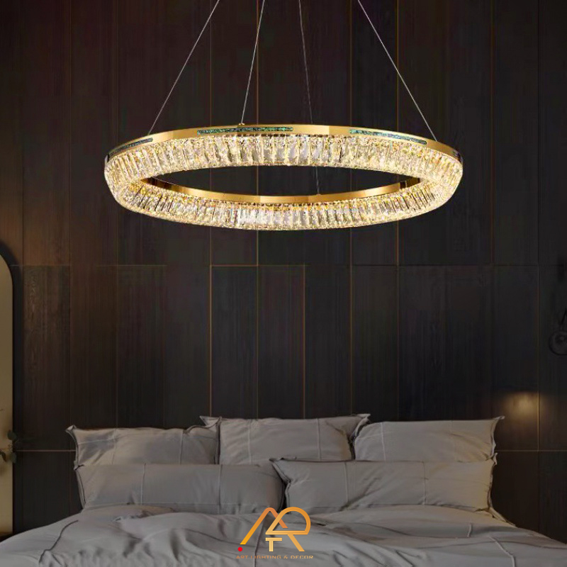 Đèn thả pha lê 604