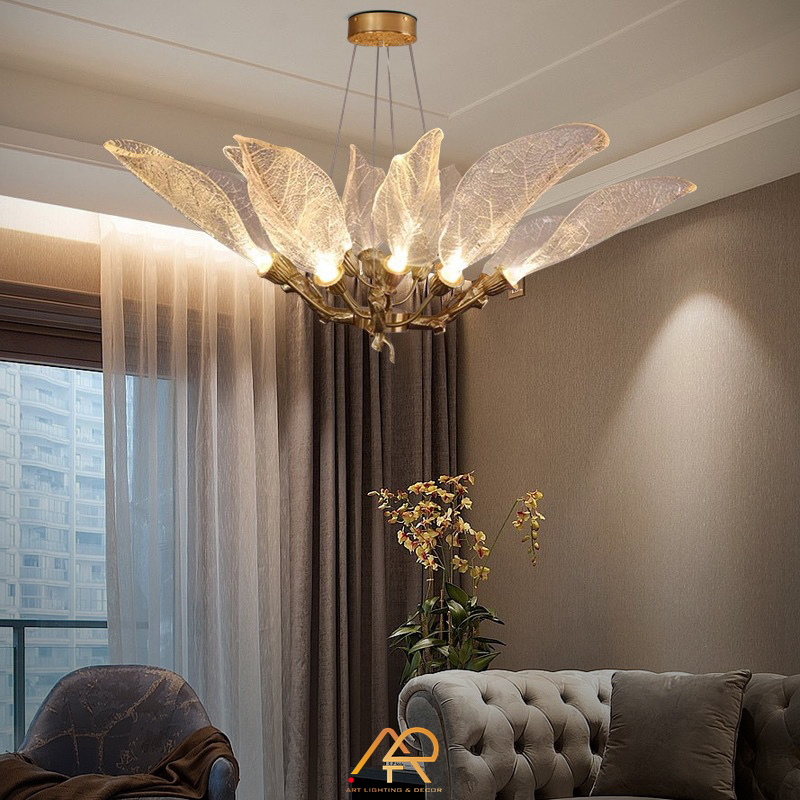 Đèn chùm đồng Serip ART-7009A