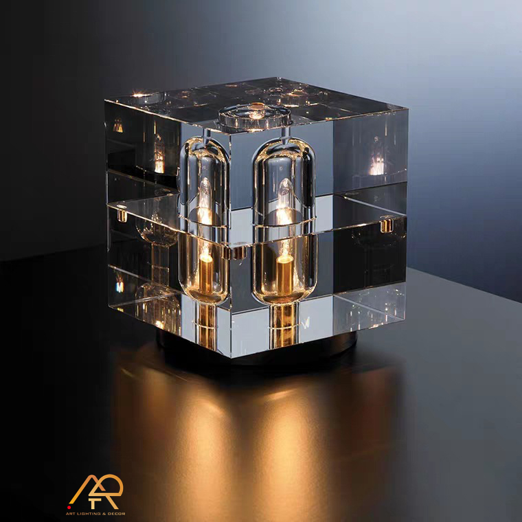 Đèn bàn pha lê cao cấp ART-2002