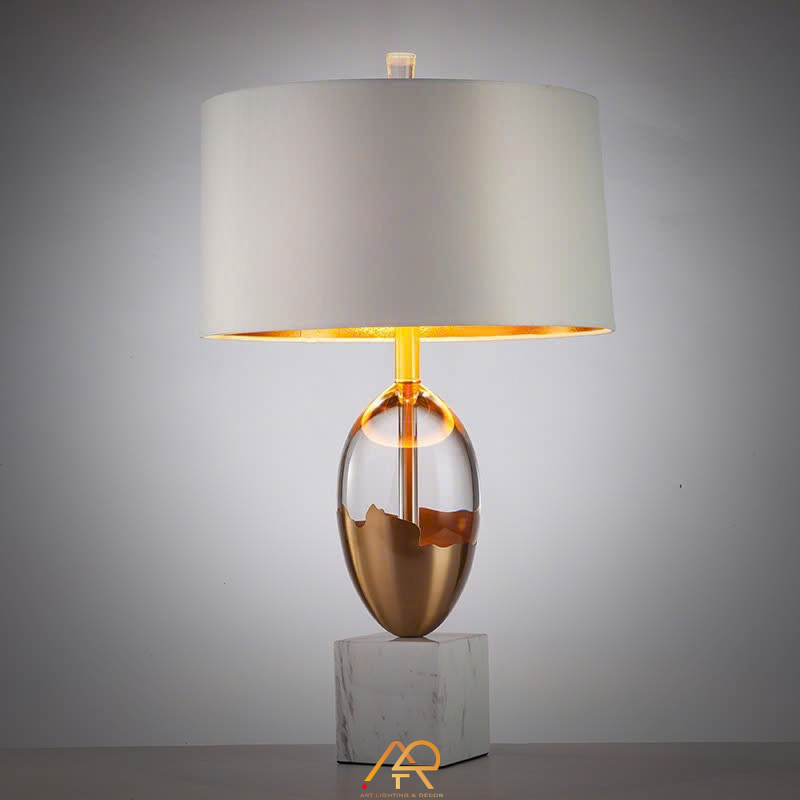 Đèn Bàn Trang Trí Marble Gold ART-2029