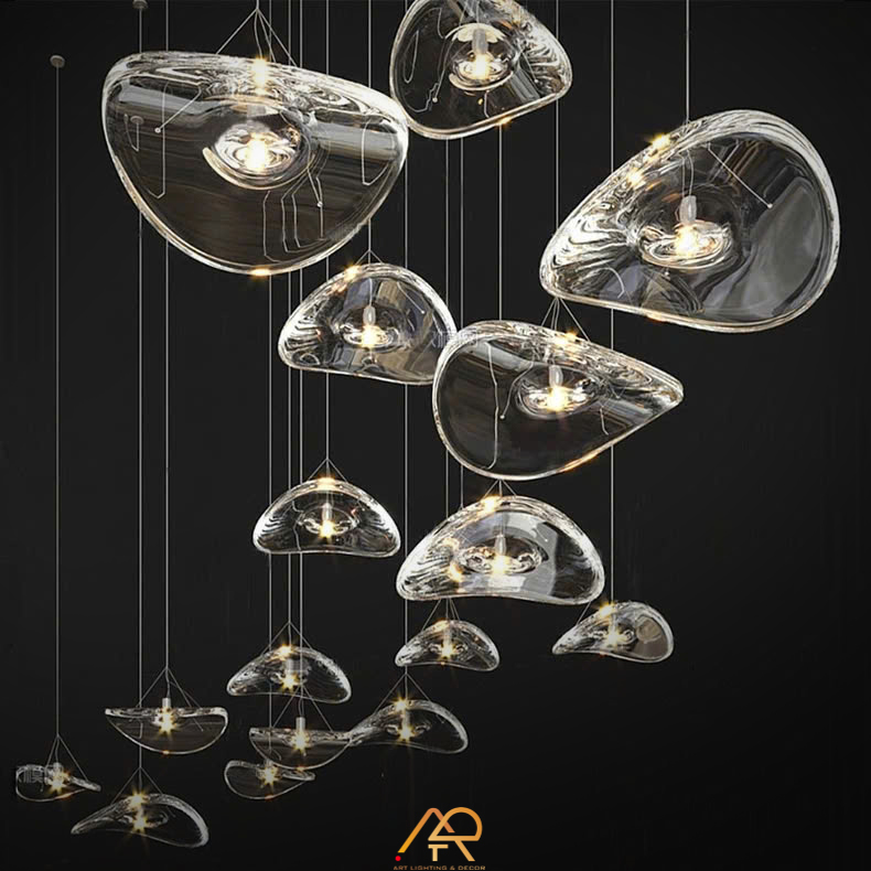 Đèn Chùm Thông Tầng Crystal ART-5030