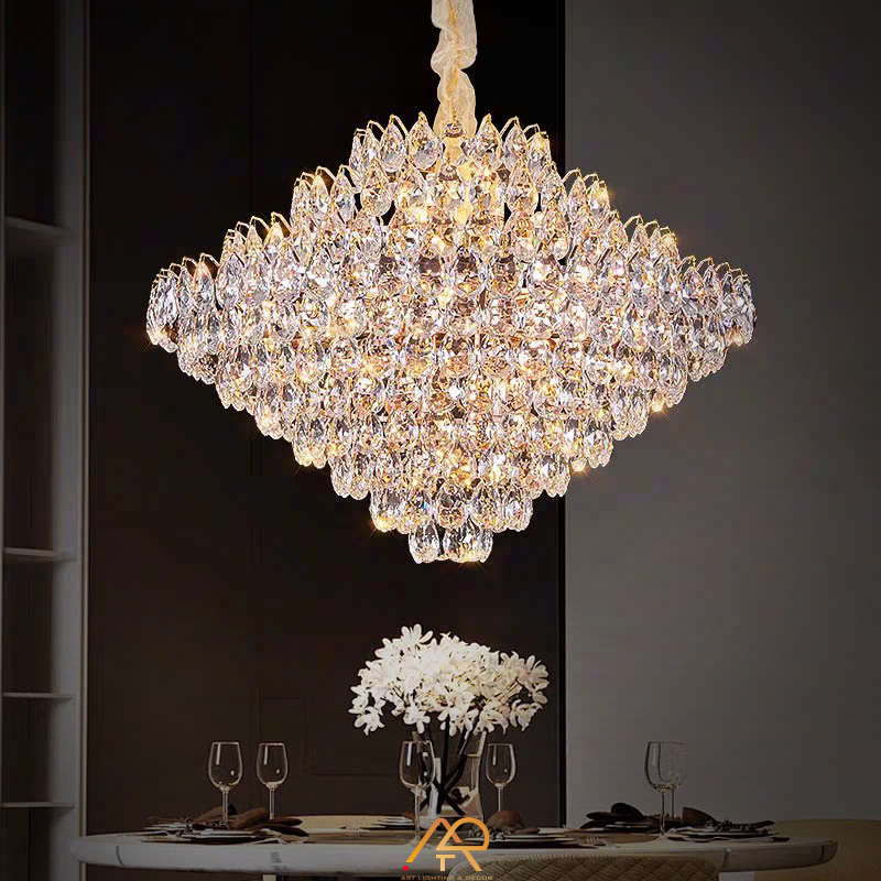 Đèn Chùm Pha Lê Diamond Luxe ART-7082