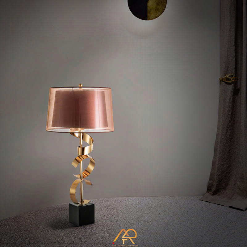 Đèn Bàn Nghệ Thuật Spiral Luxe ART-2031
