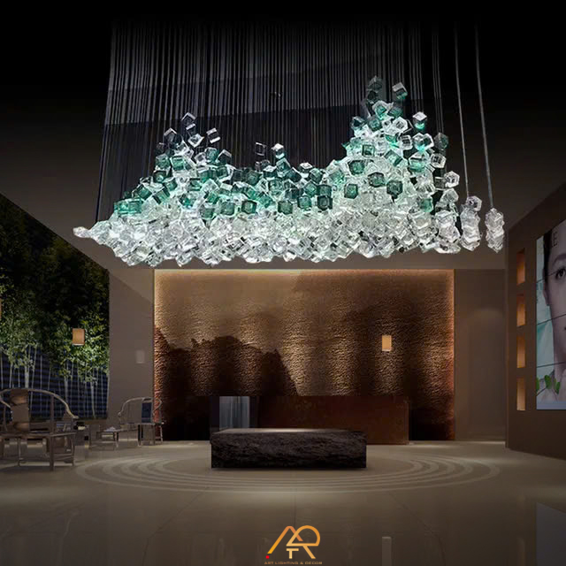 Đèn Chùm Thông Tầng Golden Stream ART-5031