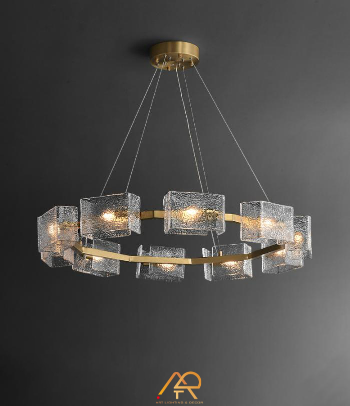 Đèn Chùm Pha Lê Vương Miện Ánh Sáng ART-7052