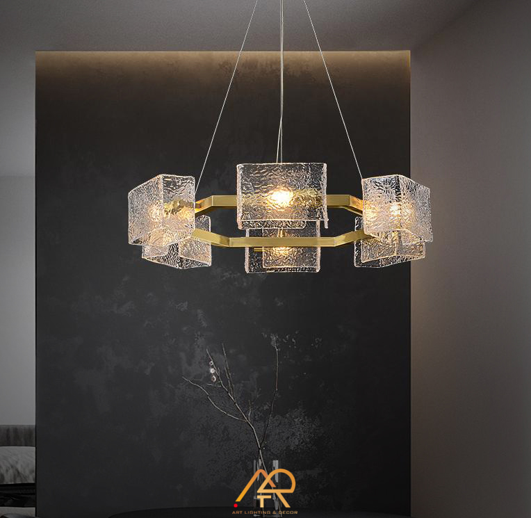 Đèn Chùm Pha Lê Vương Miện Ánh Sáng ART-7052