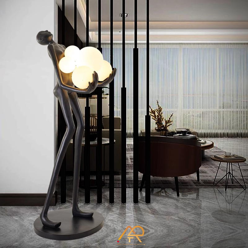 Tượng người ôm bóng ART-2602