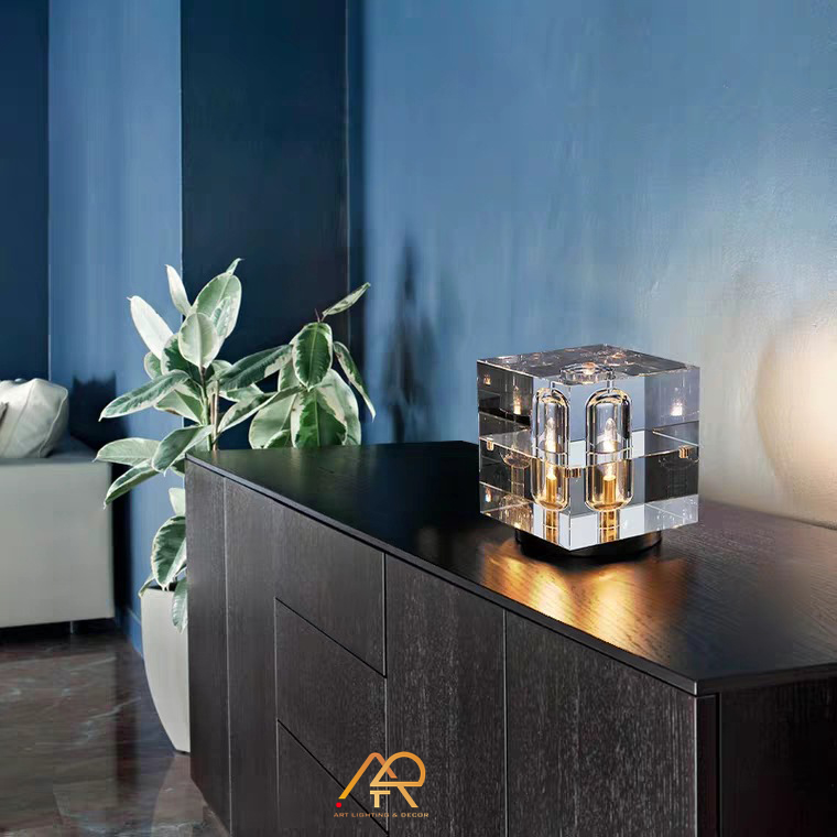 Đèn bàn pha lê cao cấp ART-2002