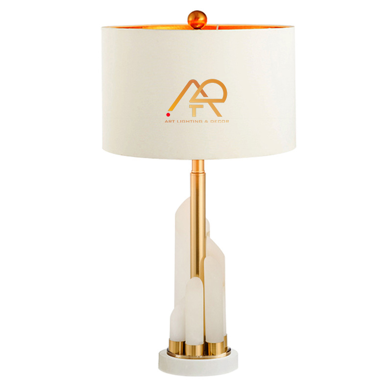 Đèn để bàn thân đá cẩm thạch ART 3515
