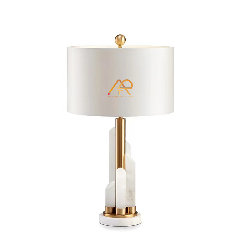 Đèn để bàn thân đá cẩm thạch ART 3515