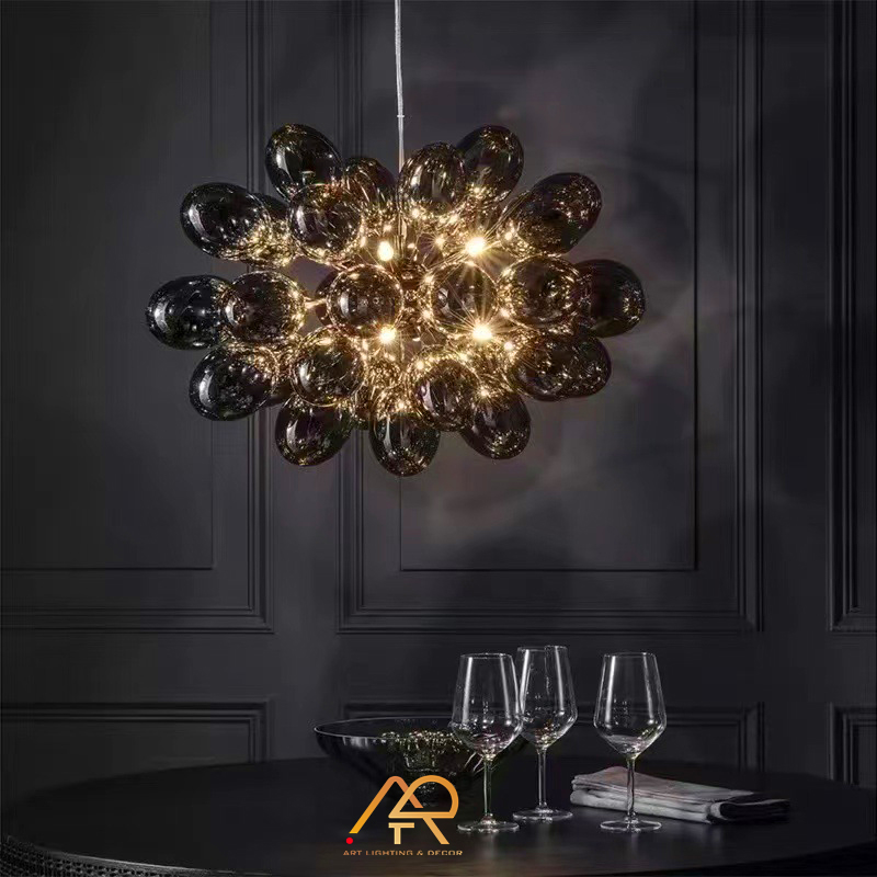 Đèn chùm chao thuỷ tinh