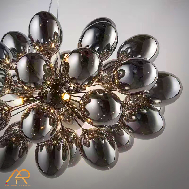 Đèn chùm chao thuỷ tinh