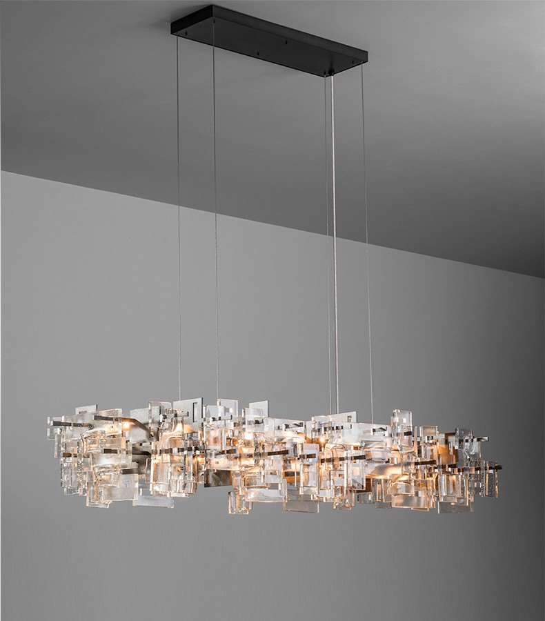 Đèn chùm pha lê cao cấp bàn ăn ART-7008