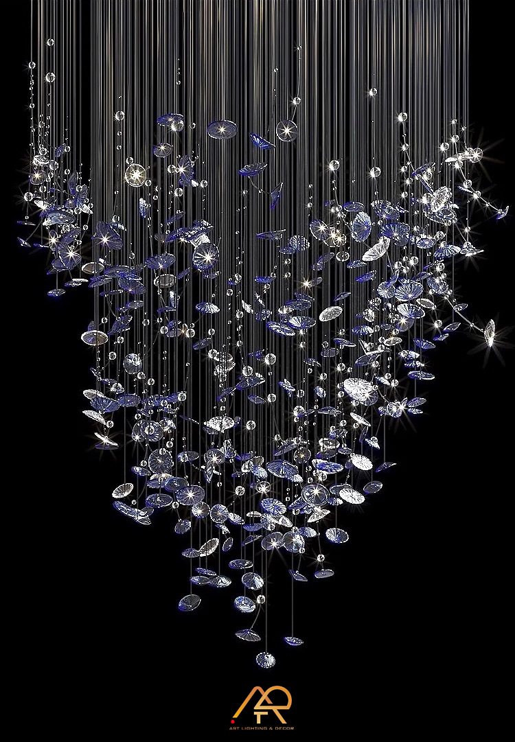 Đèn chùm pha lê nghệ thuật ART 5012