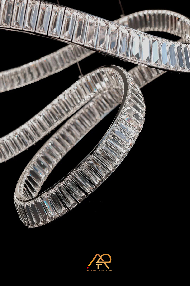 Đèn chùm pha lê thông tầng ART 556