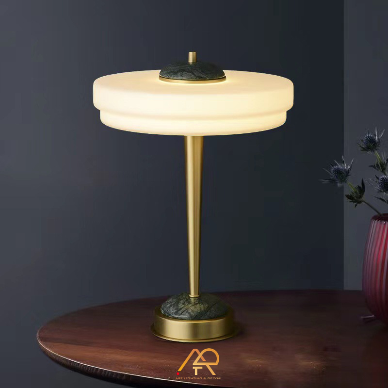 Đèn để bàn đá cẩm thạch cao cấp ART-2004