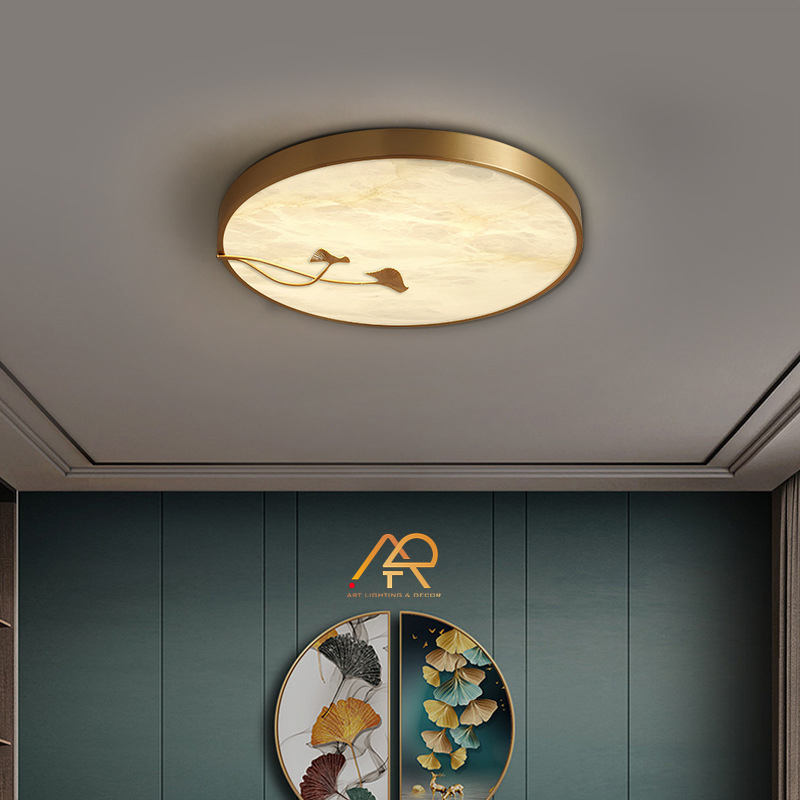 Đèn ốp trần đồng cao cấp ART-9002