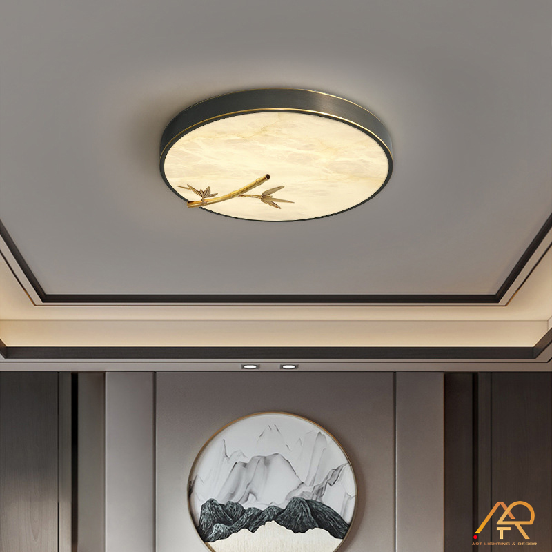 Đèn ốp trần đồng cao cấp ART-9002