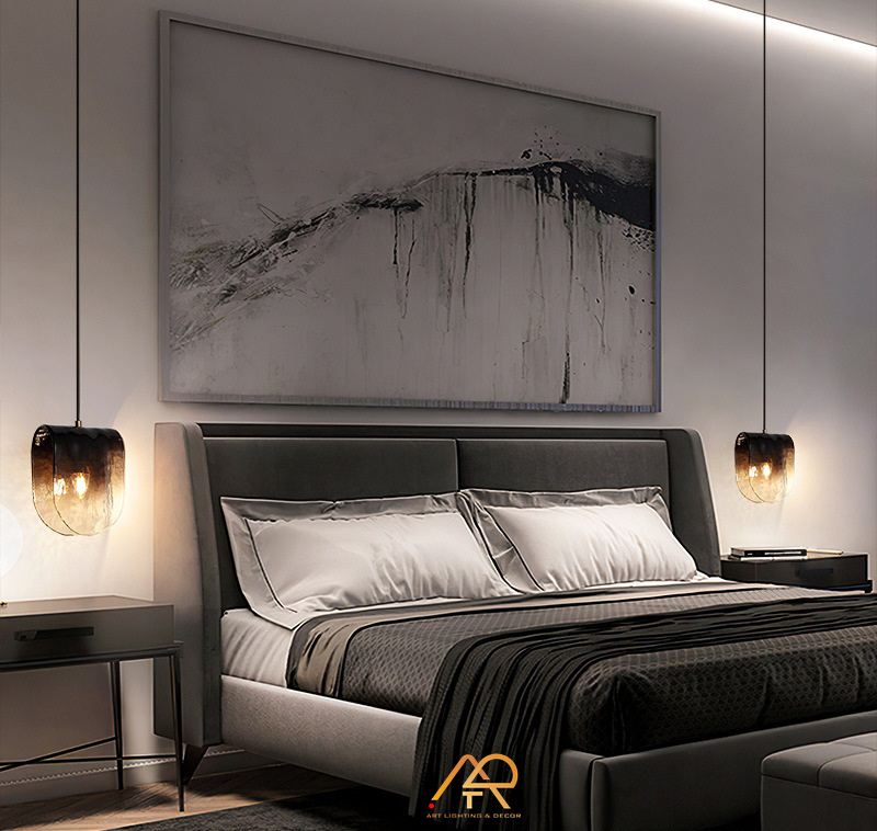 Đèn thả chao thủy tinh ART 4002