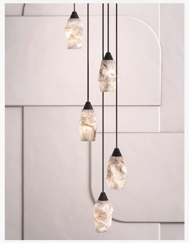 Đèn thả đá cẩm thạch ART 4029