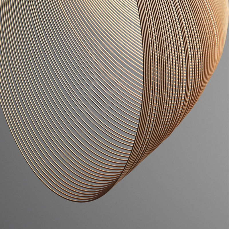 Đèn thả nghệ thuật hình tổ chim ART 4026