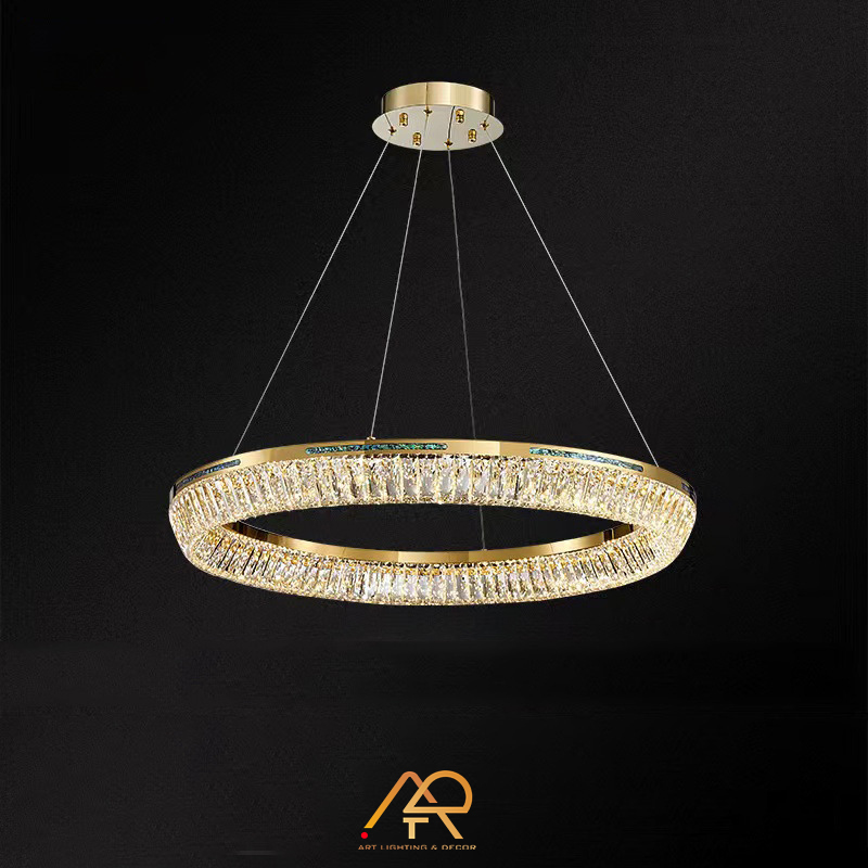 Đèn thả pha lê 604