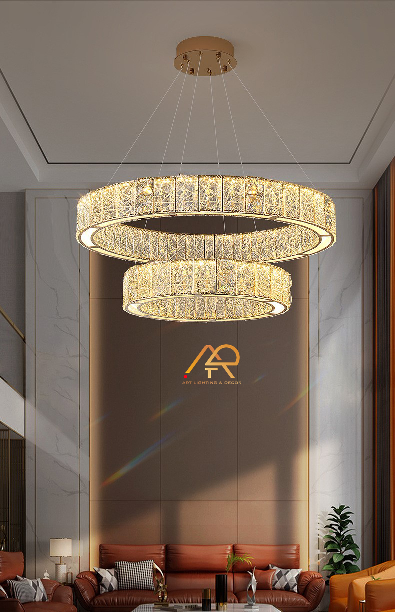 Đèn thả pha lê cao cấp ART-7011