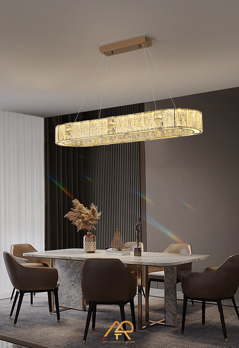 Đèn thả pha lê cao cấp ART-7011