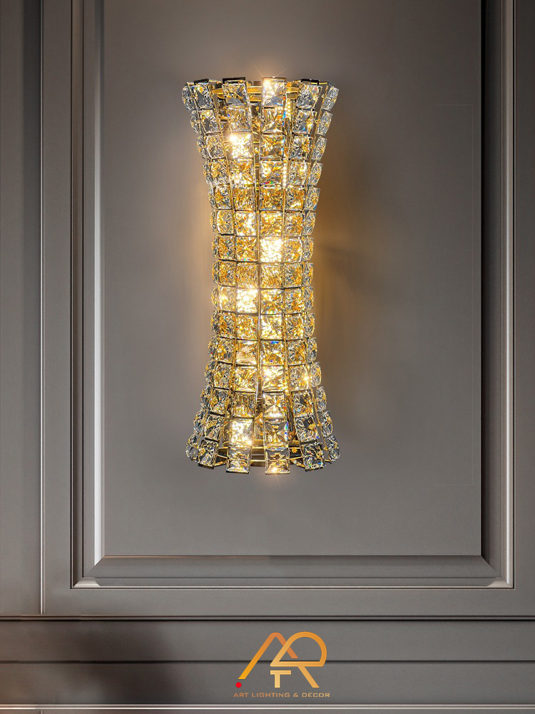 Đèn tường pha lê cao cấp ART-8001