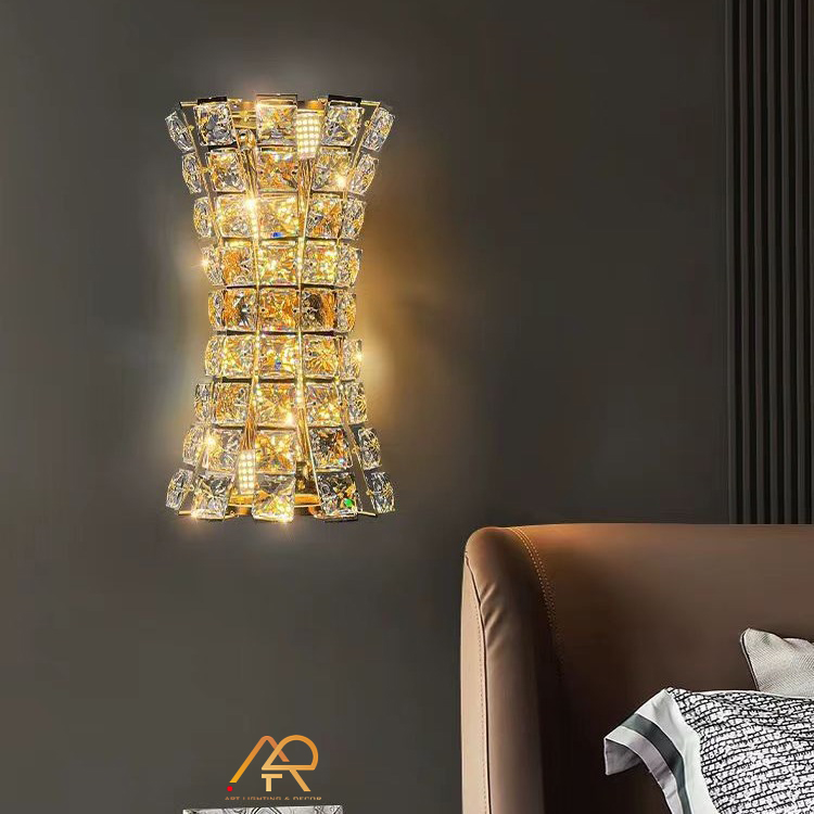 Đèn tường pha lê cao cấp ART-8001