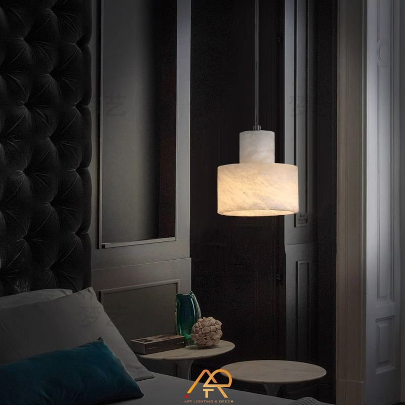 LUNA STONE – Đèn Thả Cẩm Thạch Tối Giản Cao Cấp ART-4044
