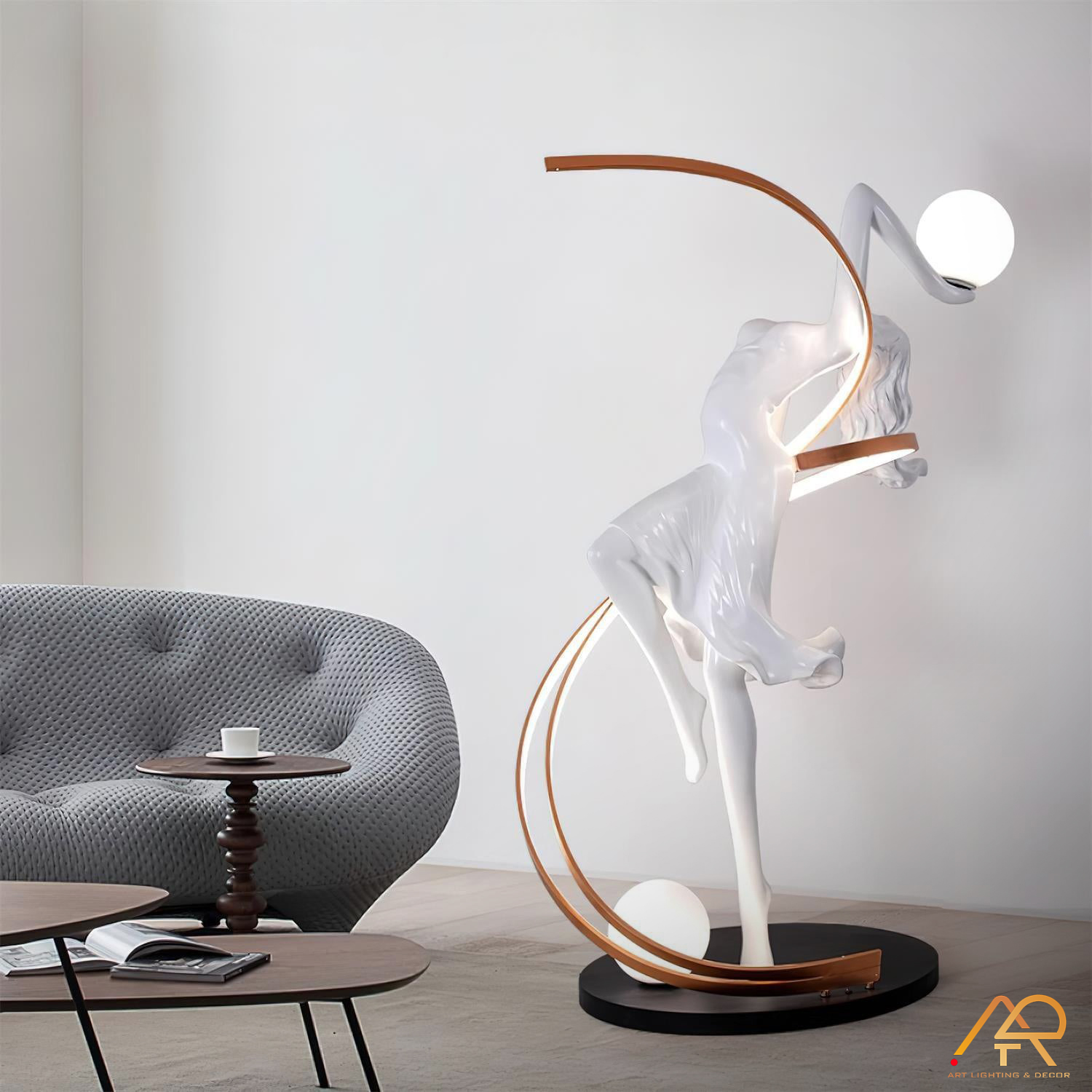 Đèn sàn tượng nữ thần Misha ART-2060