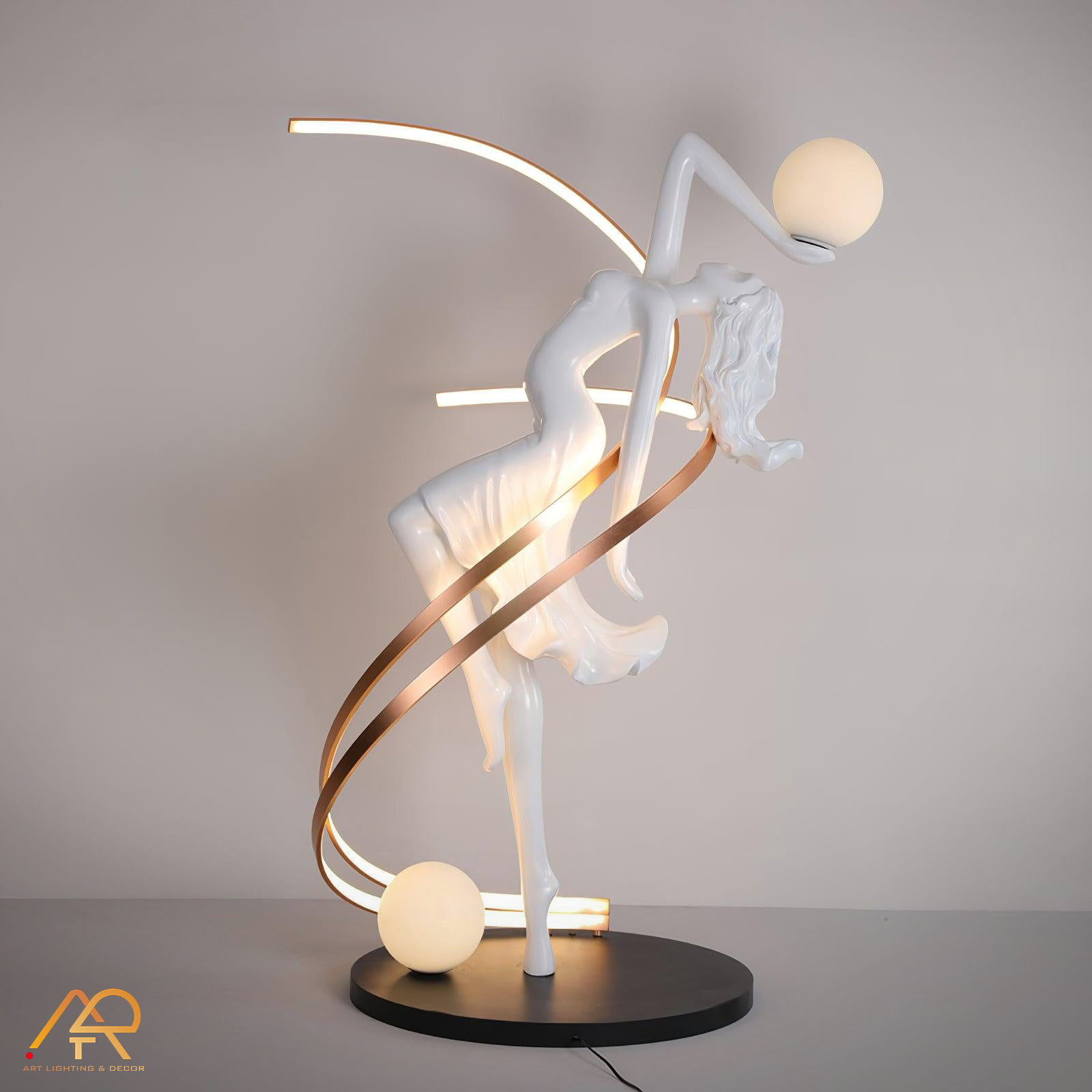 Đèn sàn tượng nữ thần Misha ART-2060