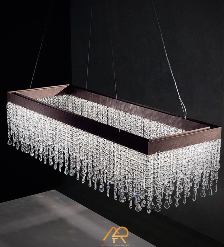 Đèn Thả Pha Lê Rectangular Rainfall ART-7050
