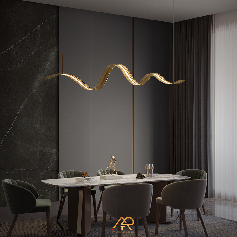 Đèn thả lượn sóng phong cách bắc âu ART-4037