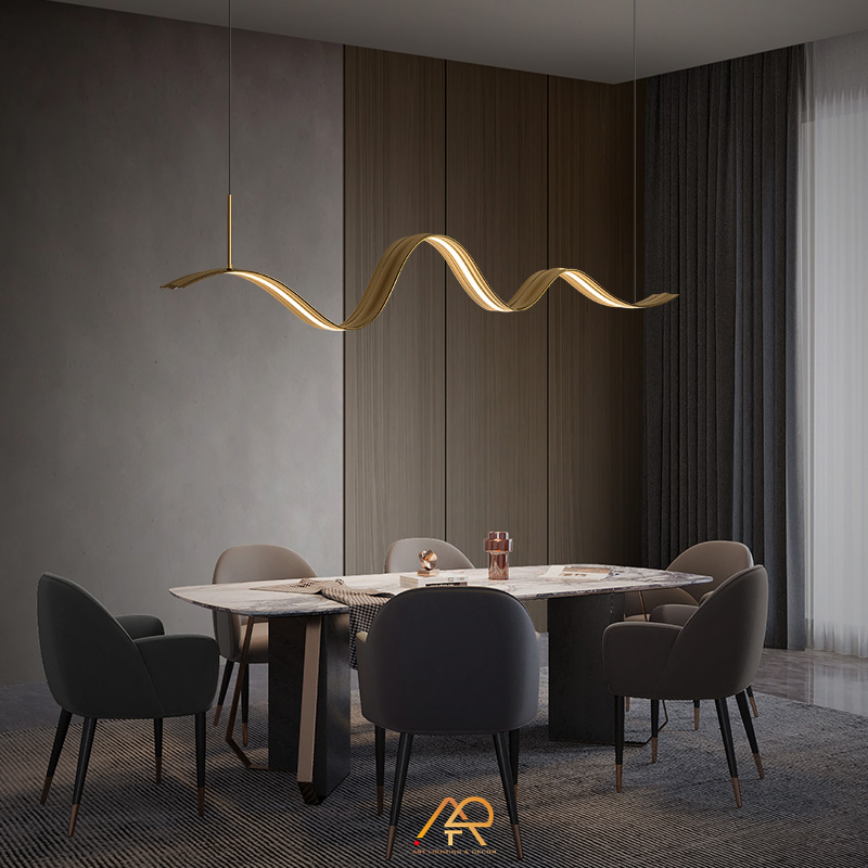 Đèn thả lượn sóng phong cách bắc âu ART-4037
