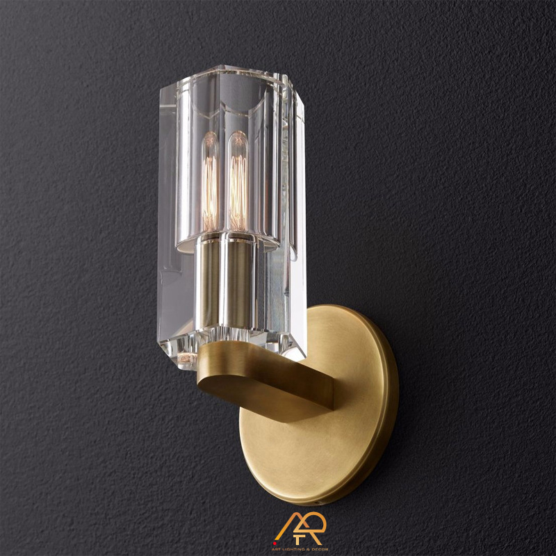 Đèn tường đồng pha lê cao cấp ART-8008