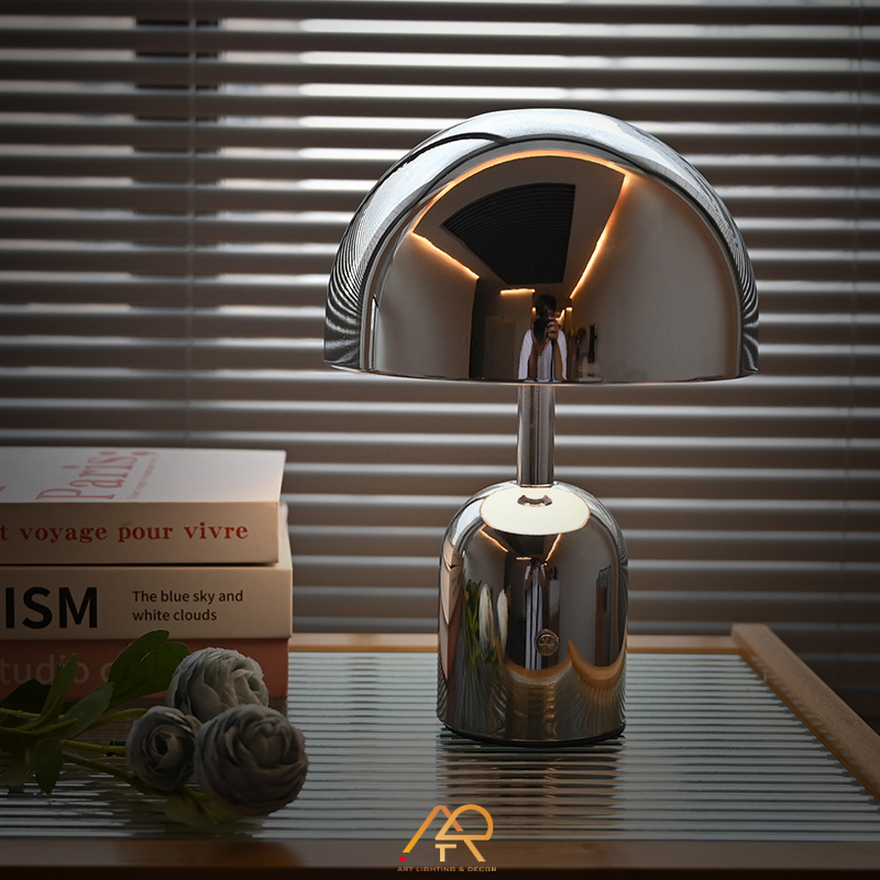 Đèn Ngủ Mini Kim Loại Hình Nấm Retro Glow ART-2025
